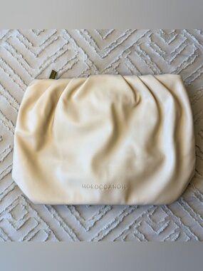 Moroccanoil Cream Makeup Bag